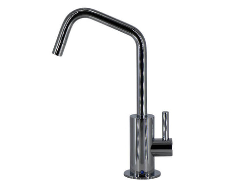 Cold Faucet with Angled Spout, Duet & KNURLED