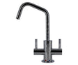 Mini Hot & Cold Faucet w/ Duet & Knurled Accent