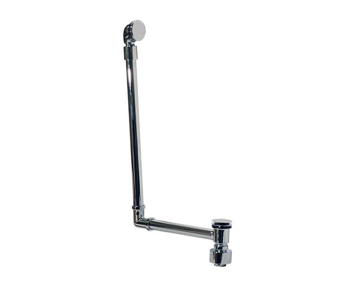 Exposed Direct Outlet Bath Waste & Overflow with Swivel Neck & EZ-Click™ Drain