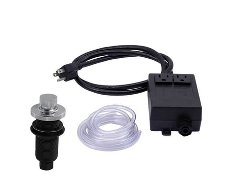 Rd. Duet/Knurl'd Waste Disp. Air Switch w/FrdM Mt