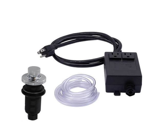 Rd. Duet/Knurl'd Waste Disp. Air Switch w/FrdM Mt