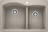 Blanco Diamond 1 3/4 Kitchen Sink — Truffle Finish