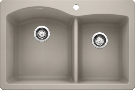 Blanco Diamond 1 3/4 Kitchen Sink — Truffle Finish