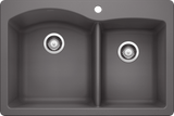 Blanco Diamond 1 3/4 Kitchen Sink — Cinder Finish