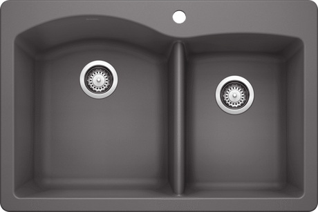 Blanco Diamond 1 3/4 Kitchen Sink — Cinder Finish