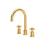 Armstrong Widespread Lavatory Faucet With C-Spout
