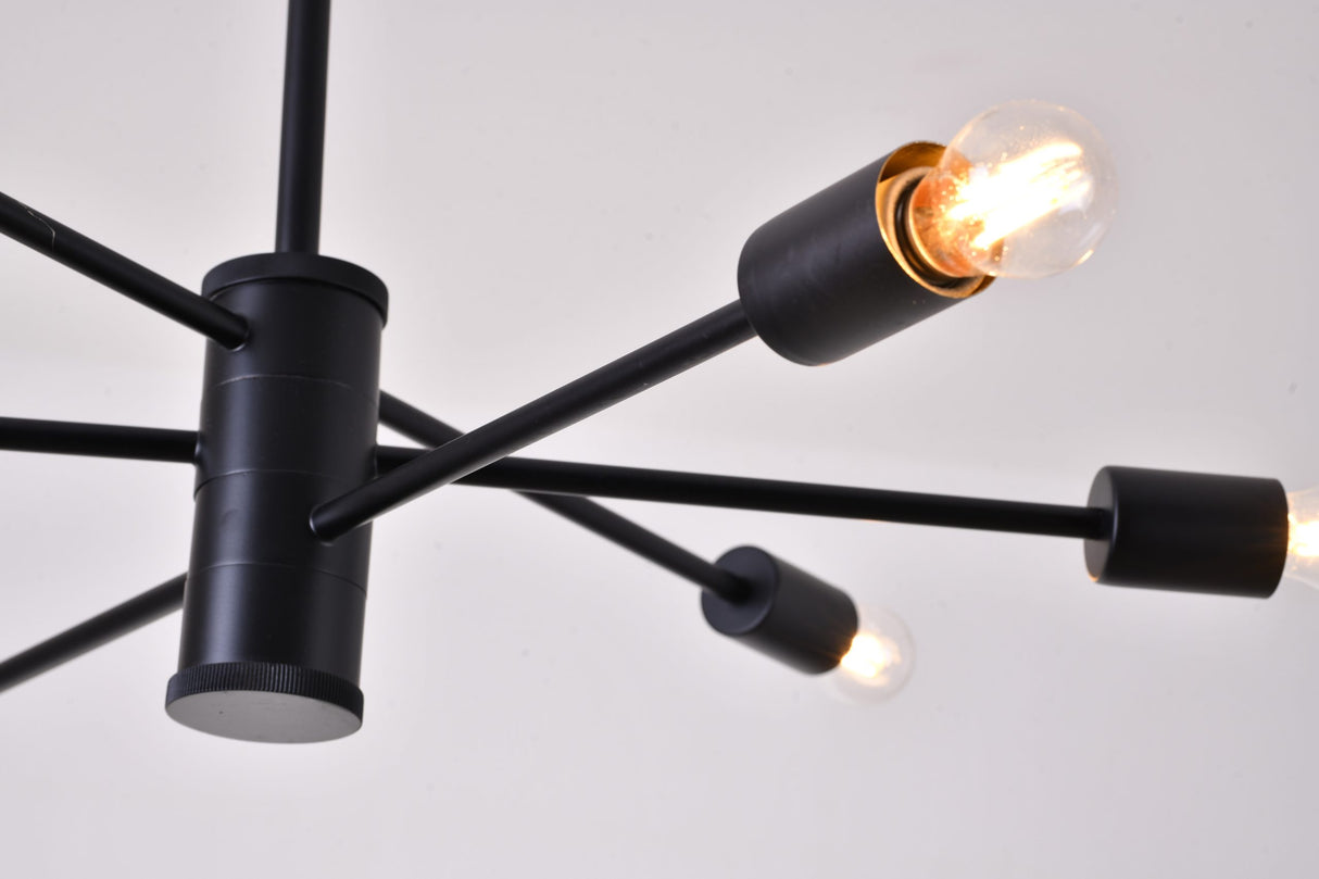 Chandelier DU77C27BLK