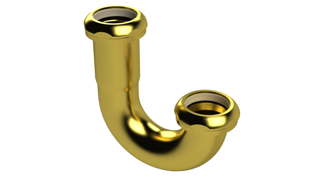 1-1/4" 17GA J-Bend (10110-RB)