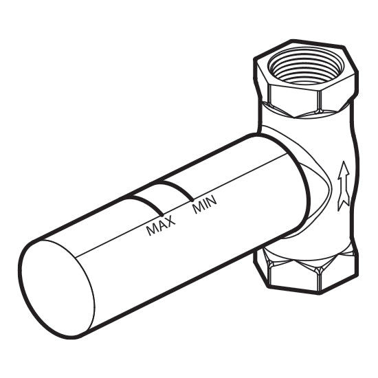 3/4 inches Volume Control Valve with ABS Protective Cover