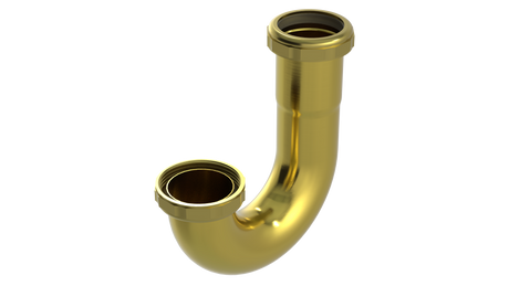 1-1/2" 20GA J-Bend with Washer Joint (10227-1)