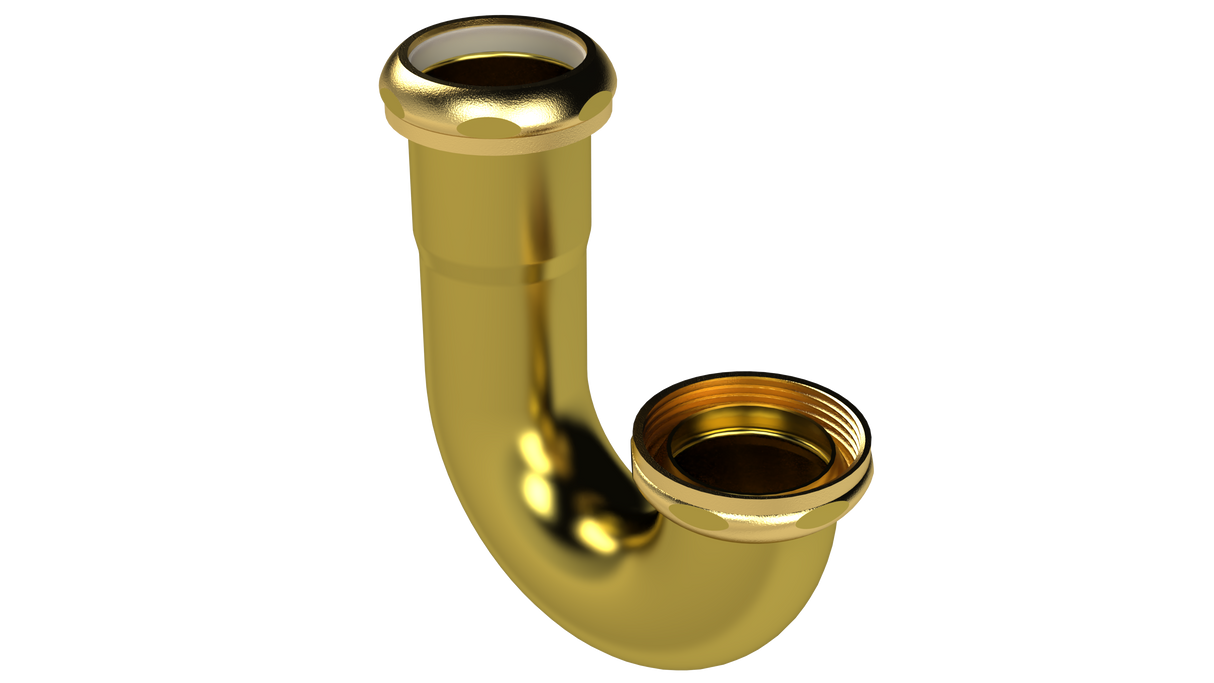 1-1/2" 20GA J-Bend with Ground Joint (10227)