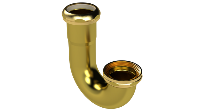 1-1/2" 20GA J-Bend with Ground Joint (10227)
