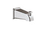 5 1/2" square tub spout with diverter