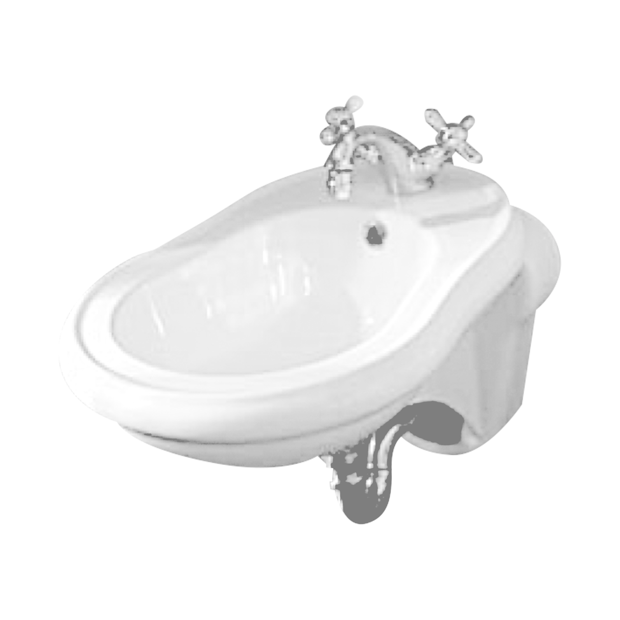 Retro Wall Hung Bidet - Retro 102501