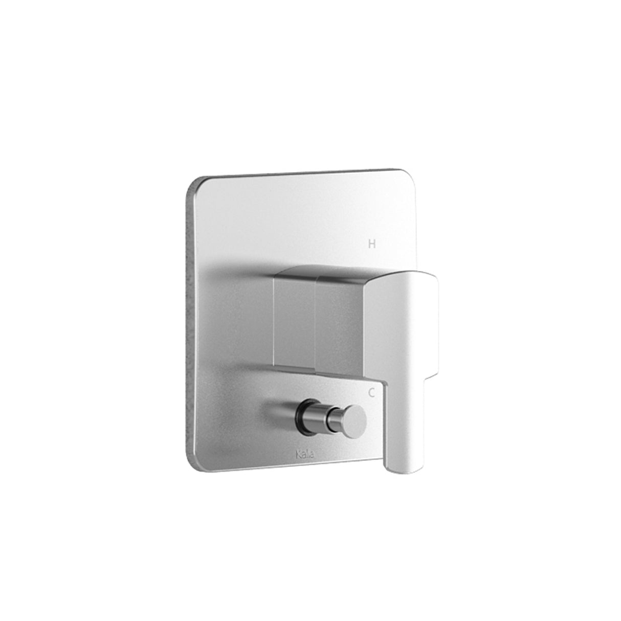 GRAFIK 1/2 inches Pressure Balance Valve with Diverter and Decorative Trim Chrome