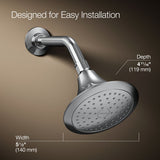 Forté® Single-function showerhead, 2.5 gpm
