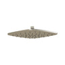 Square Rain Head Shower Rounder Edge ABS 8 inches