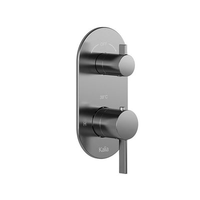 Kalia RoundOne 3-Way Thermostatic Shower Valve Trim BF1579 - image 1