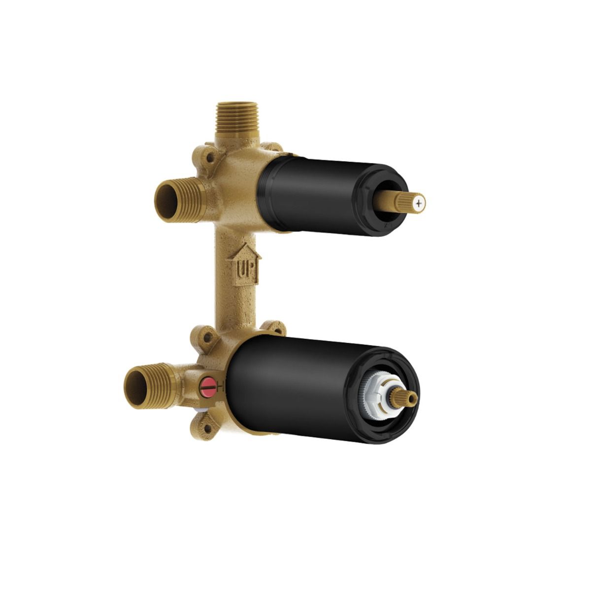 3-Way AQUATONIK Type T/P 1/2 inches Valve with Diverter