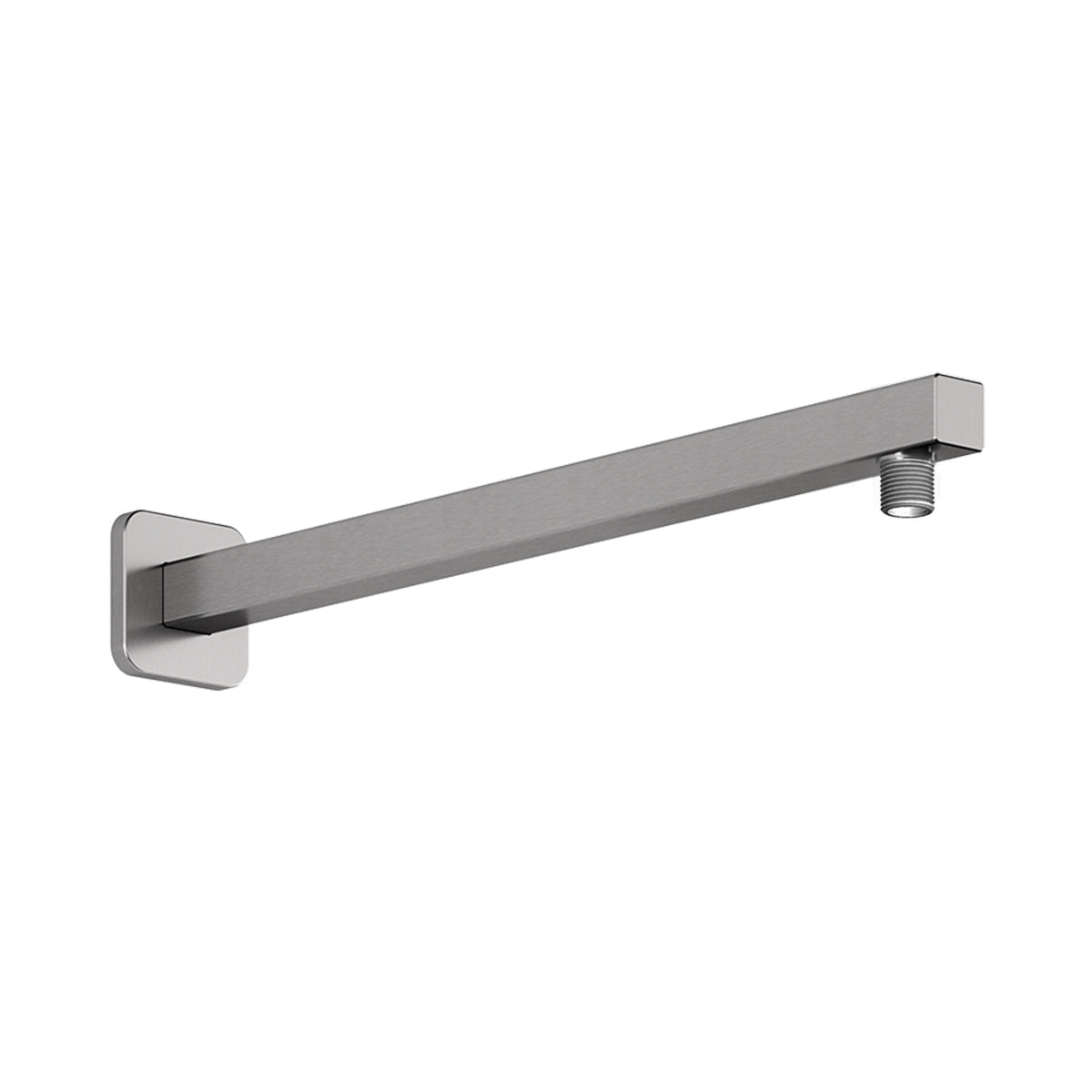 Wall Mount Square Shower Arm 16 inches 90 Degree