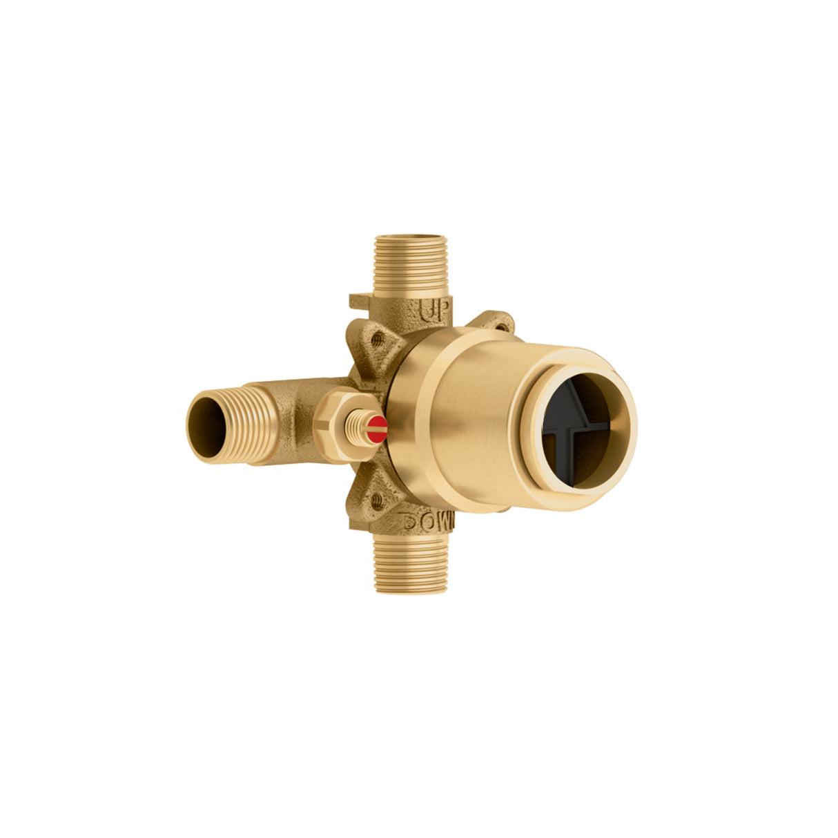 1/2 inches Pressure Balance Valve With Test Cap - Without Cartridge - NPT