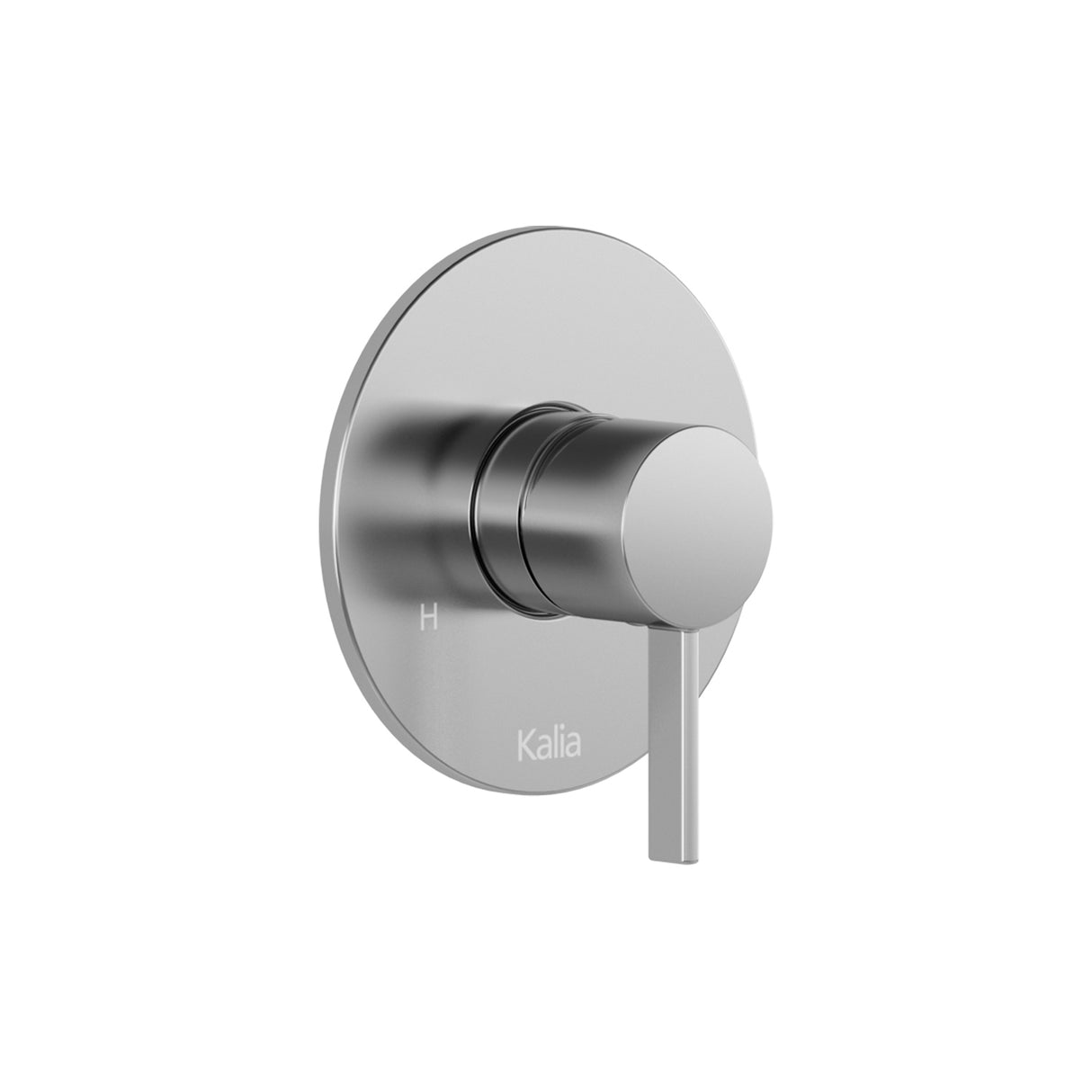 Round Decorative Trim for 1/2 inches Pressure Balance Thermostatic RPA Valve with Volume Control - Cartridge Included Chrome