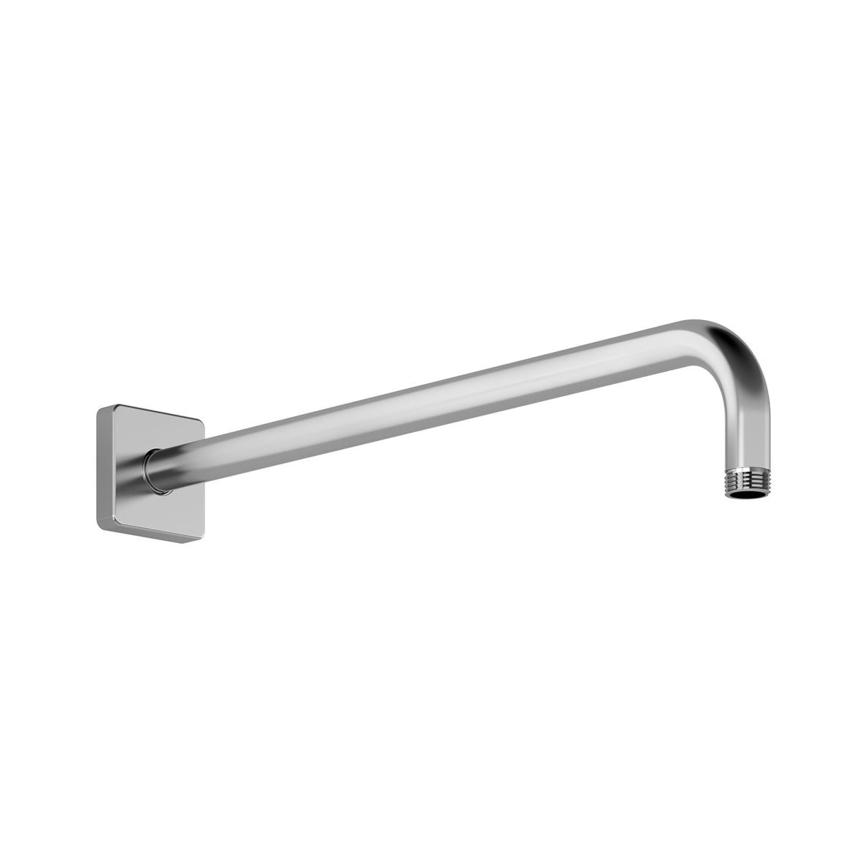 395mm (15 9/16 inches) 90 Wall Arm with Square Flange
