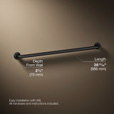 Traditional 36" grab bar