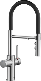 Blanco Catris Flexo Filter Faucet — PVD Steel Finish