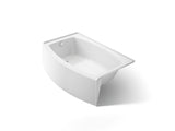 Expanse® 60" x 32" alcove bath, left drain