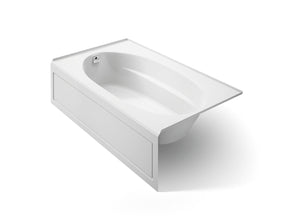 Windward® 72" x 42" alcove bath, left drain