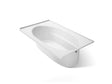 Windward® 72" x 42" alcove bath, right drain