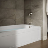 Windward® 72" x 42" alcove bath, right drain