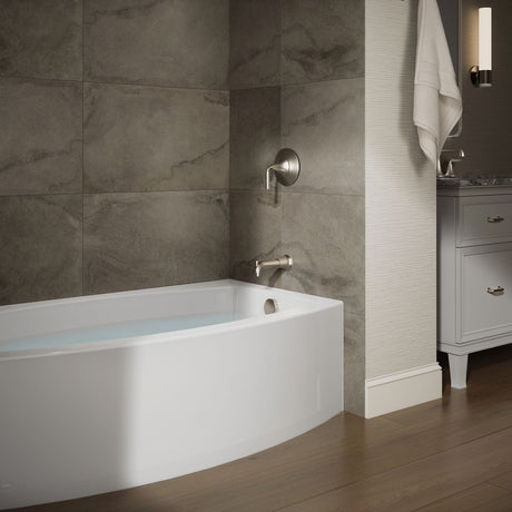 Expanse® 60" x 30" alcove bath, right drain