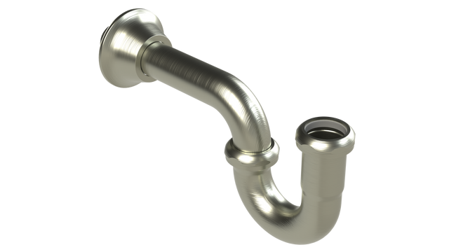 1-1/4" 17GA P-Trap (111BDBN)