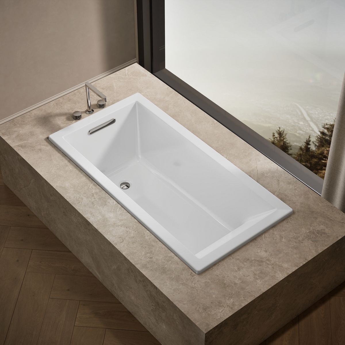 Underscore® 60" x 30" drop-in bath