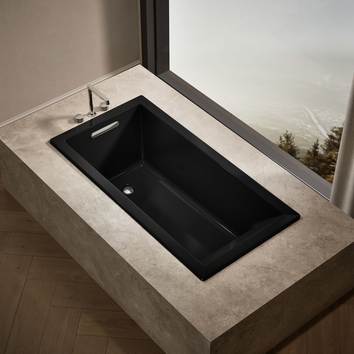 Underscore® 60" x 30" drop-in bath