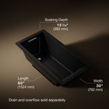 Underscore® 60" x 30" drop-in bath