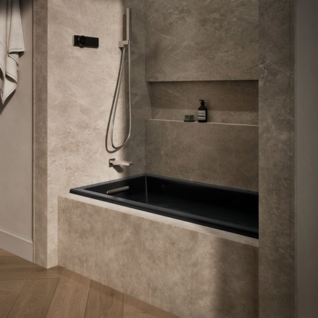 Underscore® 60" x 30" alcove bath, left drain