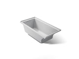 Underscore® 60" x 30" alcove bath, left drain