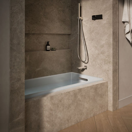 Underscore® 60" x 30" alcove bath, right drain