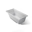 Underscore® 60" x 30" alcove bath, right drain