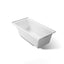 Underscore® 60" x 30" alcove bath with Bask® heated surface, right drain