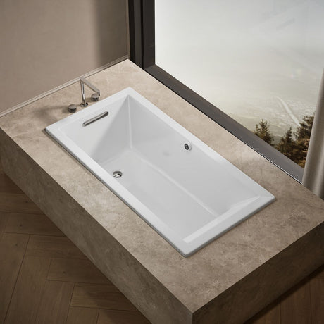Underscore® 60" x 30" drop-in bath with Bask® heated surface