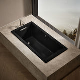 Underscore® 60" x 30" drop-in bath with Bask® heated surface