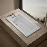 Archer® 60" x 32" drop-in whirlpool bath