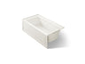 Archer® 60" x 32" alcove Heated BubbleMassage™ air bath, right drain