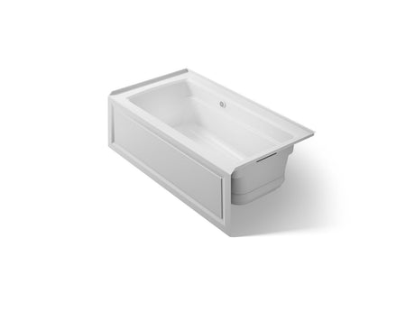 Archer® 60" x 32" alcove Heated BubbleMassage™ air bath with Bask® heated surface, right drain