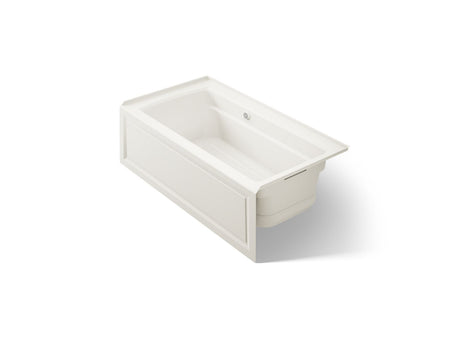 Archer® 60" x 32" alcove Heated BubbleMassage™ air bath with Bask® heated surface, right drain