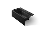 Archer® 60" x 32" alcove heated whirlpool bath, left drain